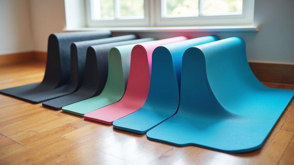 exercise mat thickness comparison