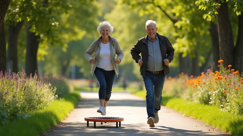 Mini-Trampolines Vs Jogging: Best for Older Adults