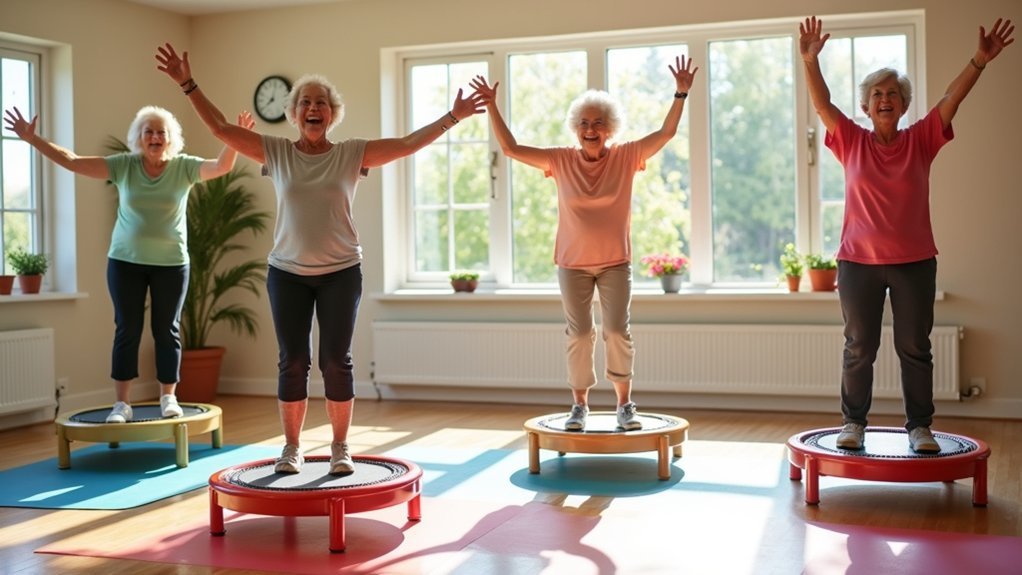 five minute bounce routines