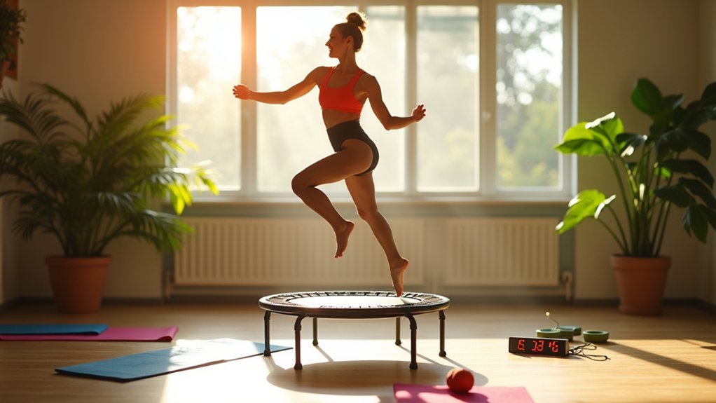 five minute rebounding intervals