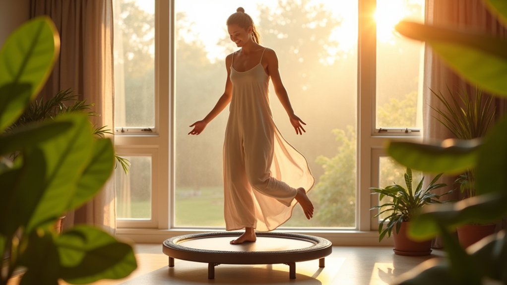 gentle bouncing enhances detoxification
