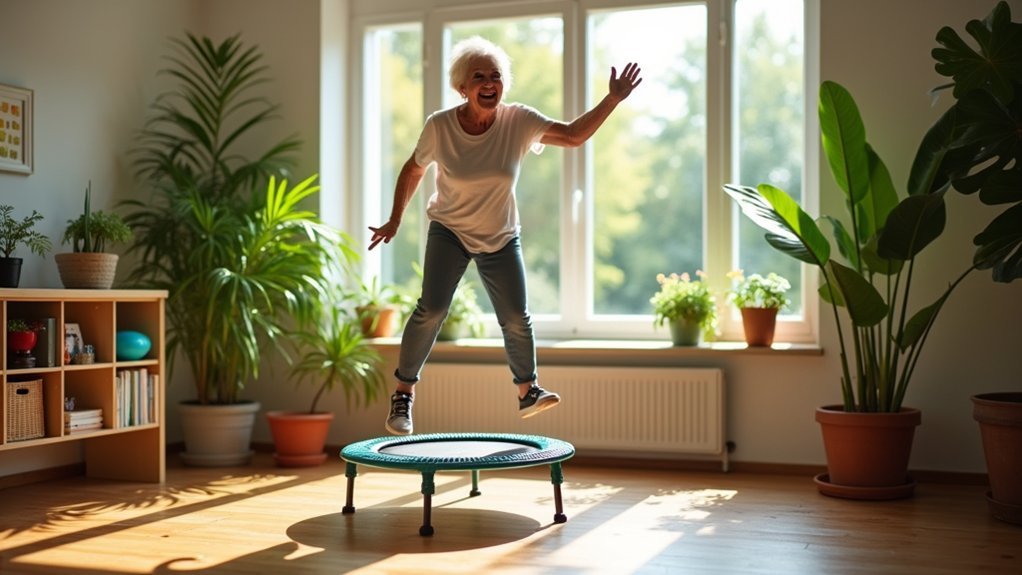 gentle rebounding enhances health