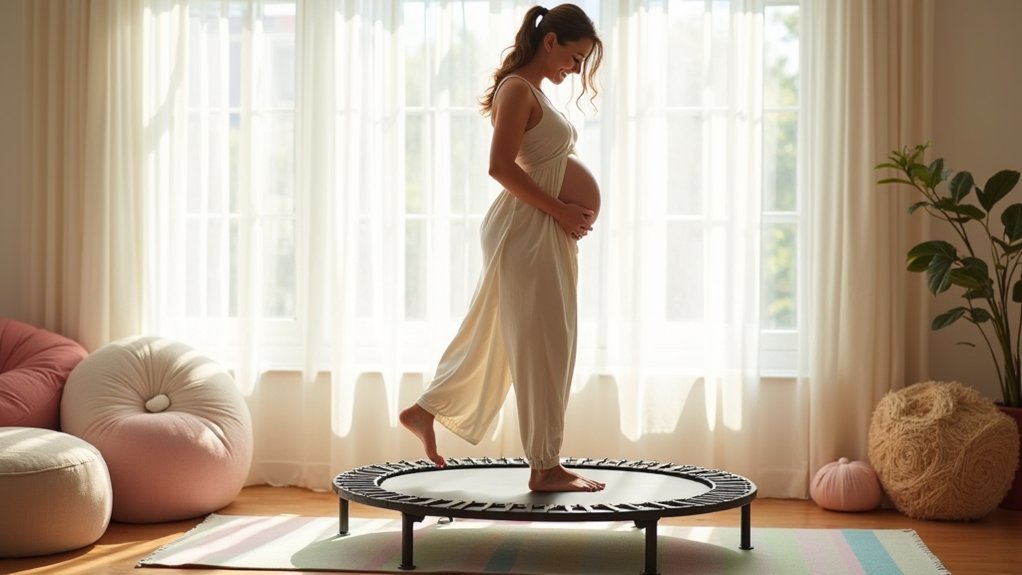 gentle rebounding for pregnancy