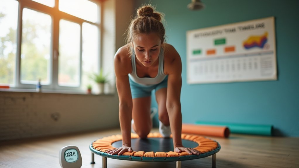 gradual rebounder training progression