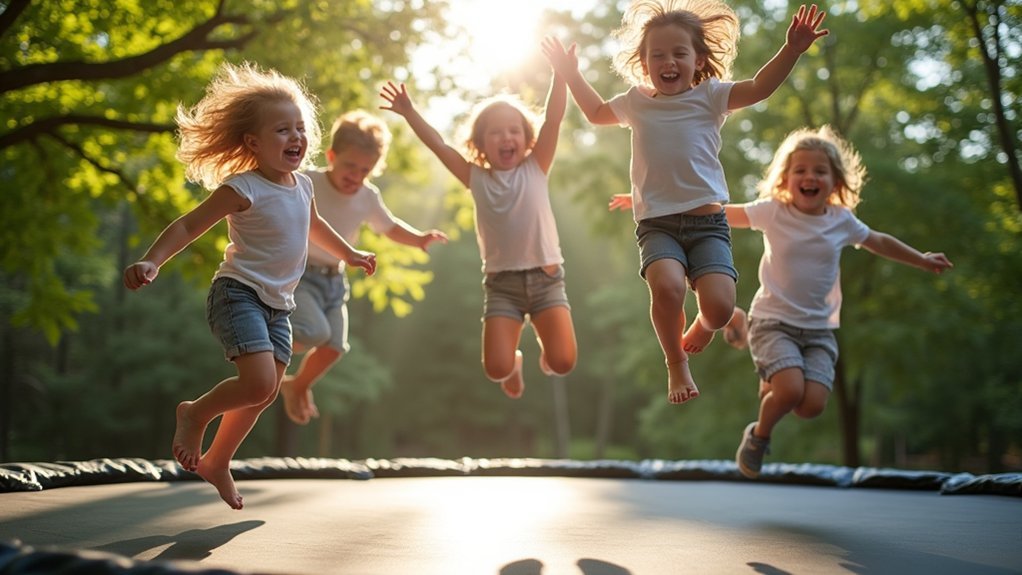 joint protecting trampoline surfaces