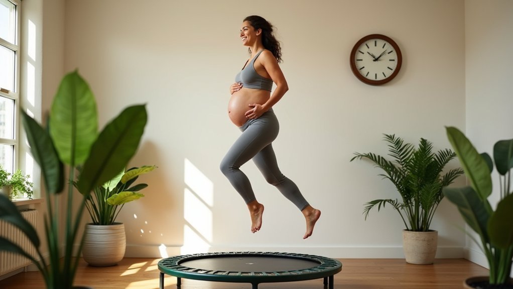 low impact rebounding benefits pregnancy