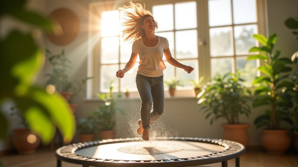 lymphatic circulation through rebounding