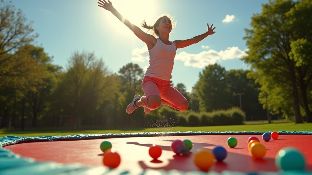 lymphatic stimulation through rebounding