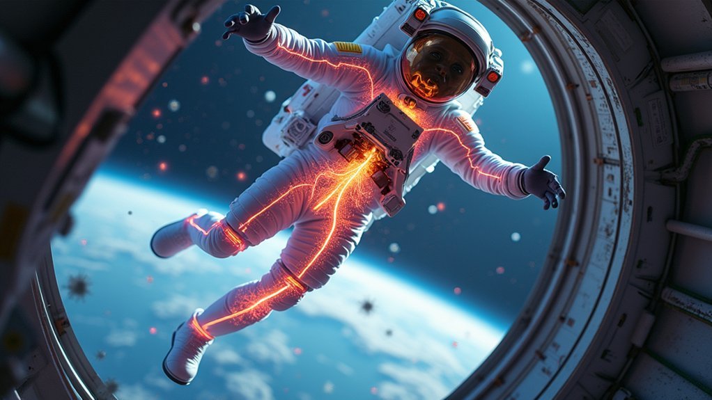 lymphatic system impaired in space
