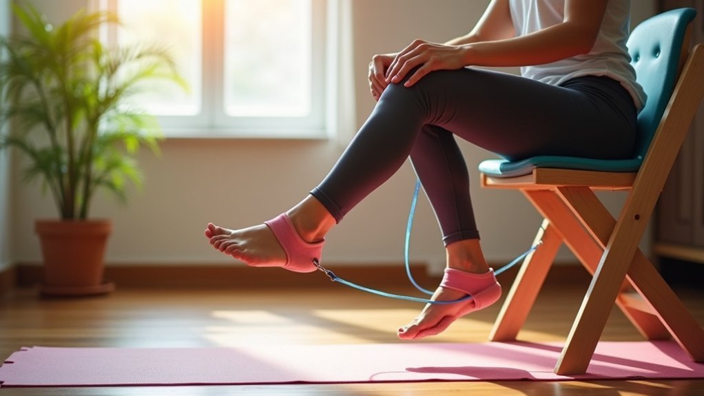 mini seated leg extensions