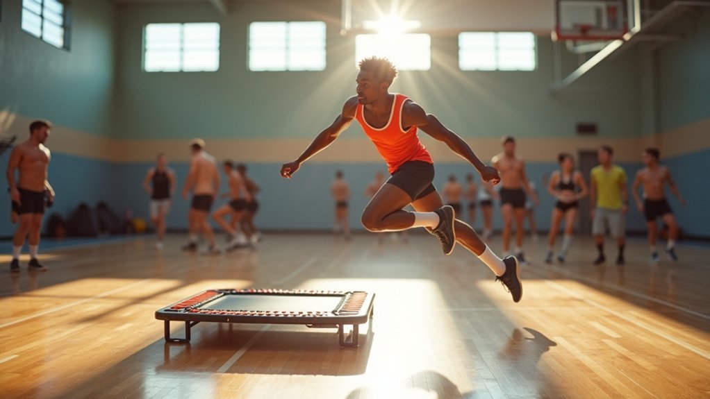 mini trampolines enhance athletic performance