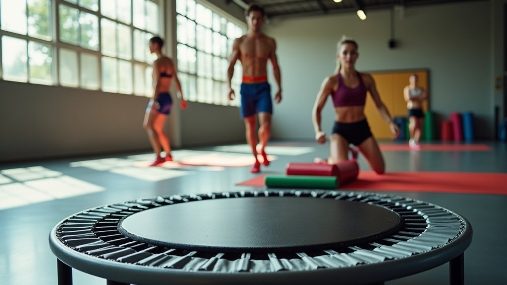 mini trampolines enhance athletic recovery