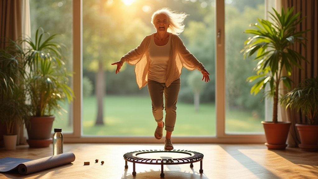 mini trampolines enhance circulation