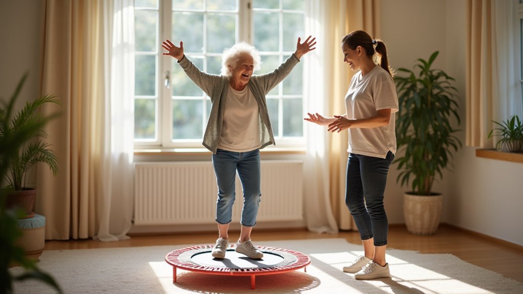 mini trampolines for joint health