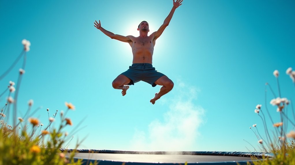 oxygen uptake during rebounding