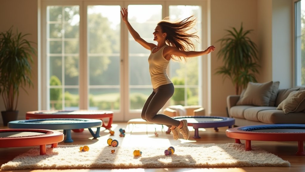 post baby trampoline workouts