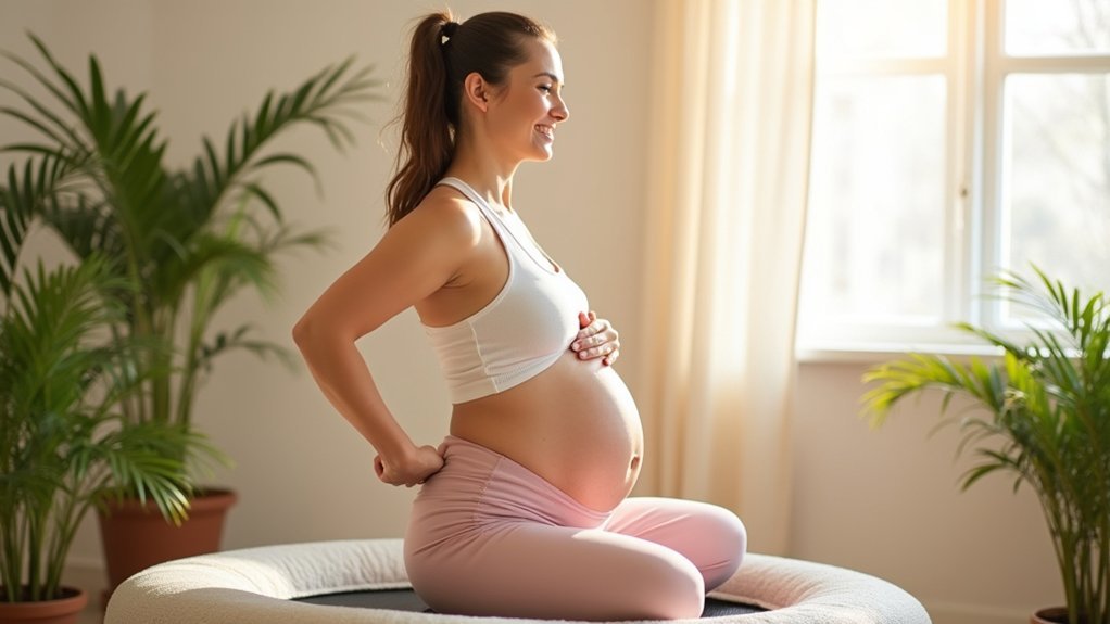 pregnancy friendly rebounding benefits