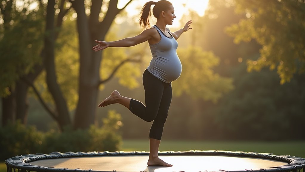pregnancy trampolining safety guidelines