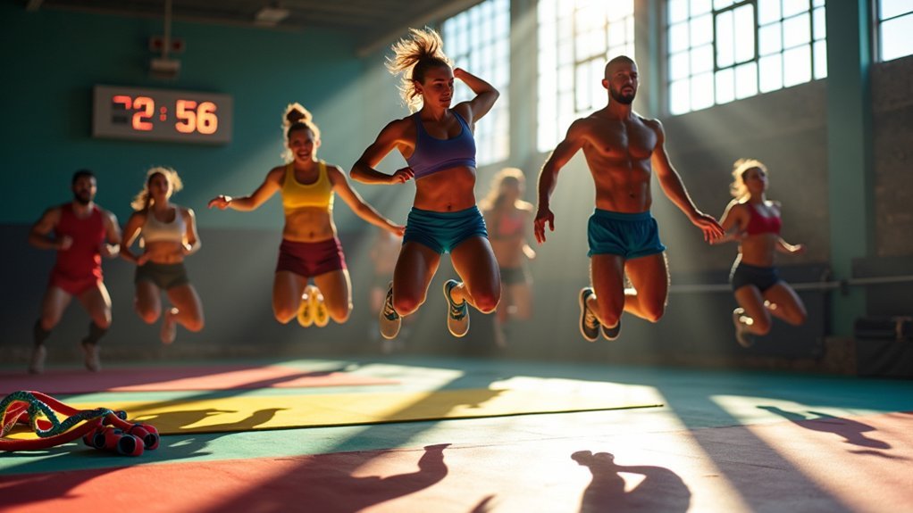 progressive jump circuits enhance endurance