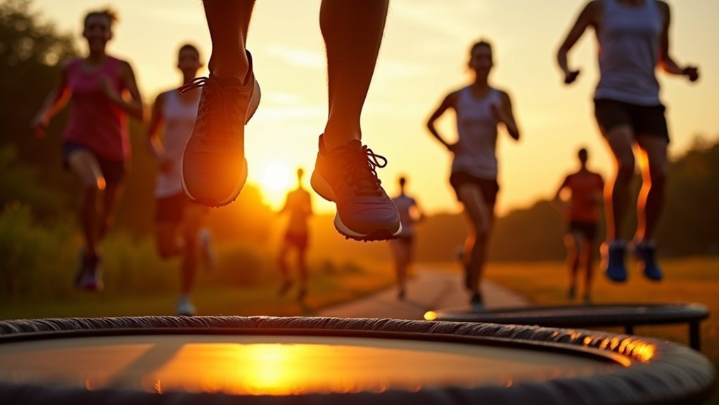 rebounding boosts fitness efficiency