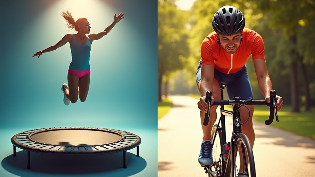 rebounding burns significant calories