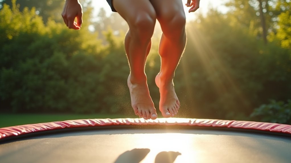 rebounding enhances anti inflammatory processes