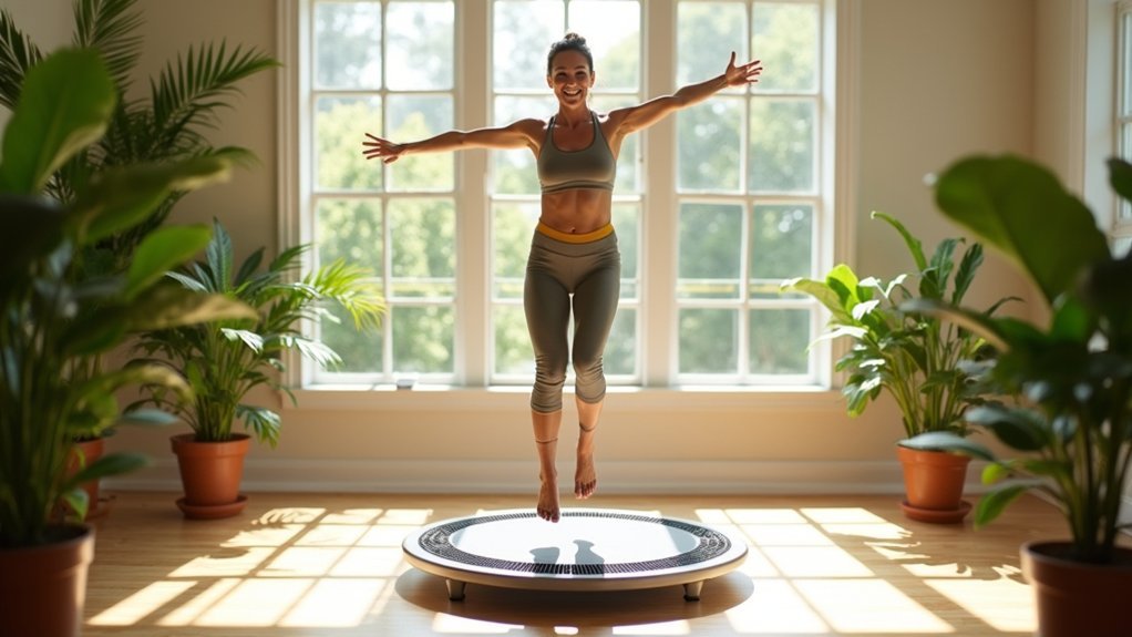 rebounding enhances lymphatic circulation