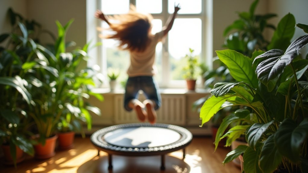rebounding enhances lymphatic function