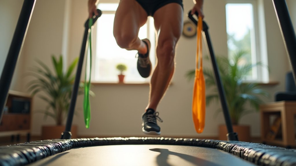 rebounding enhances muscle efficiency