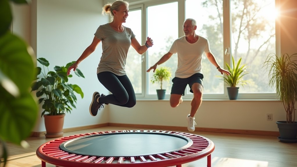 rebounding enhances strength safely