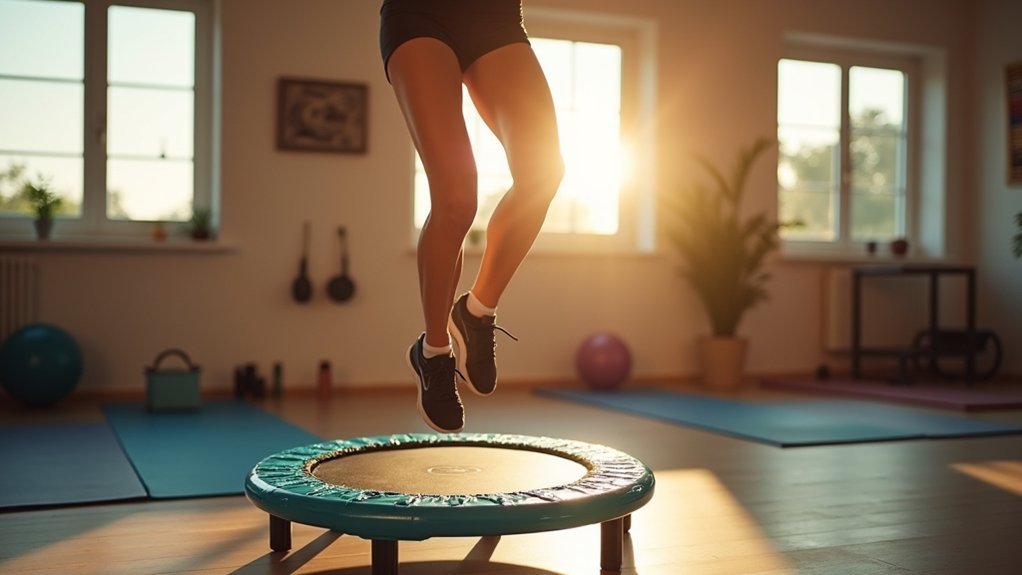 rebounding for thigh toning