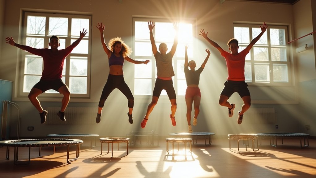 rebounding low impact effective exercise