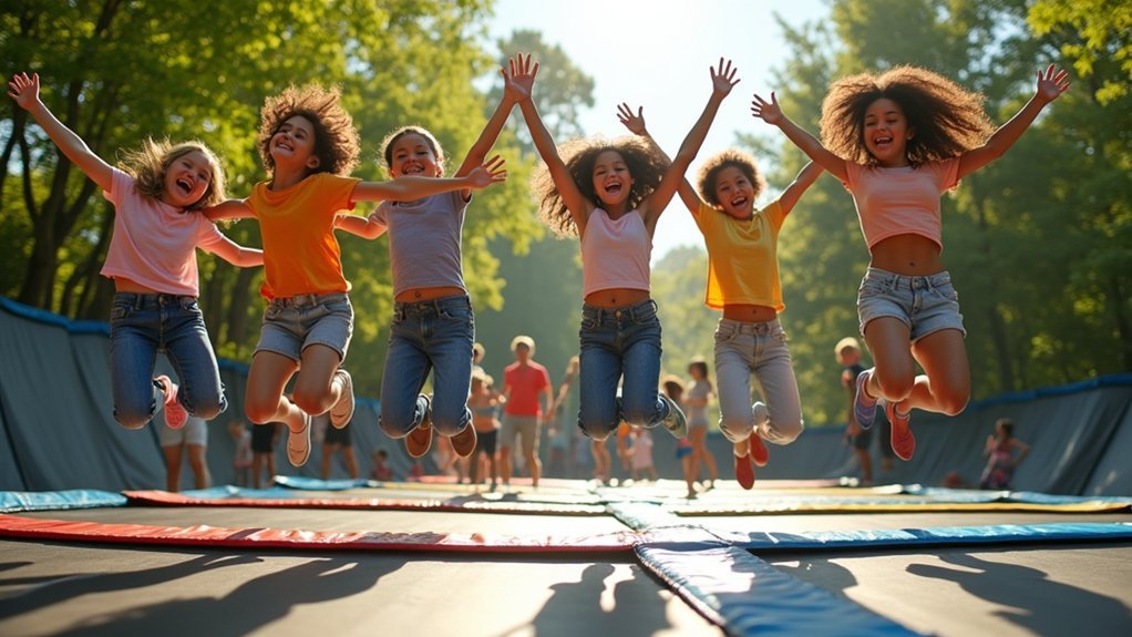 rhythmic rebounding enhances emotional well being