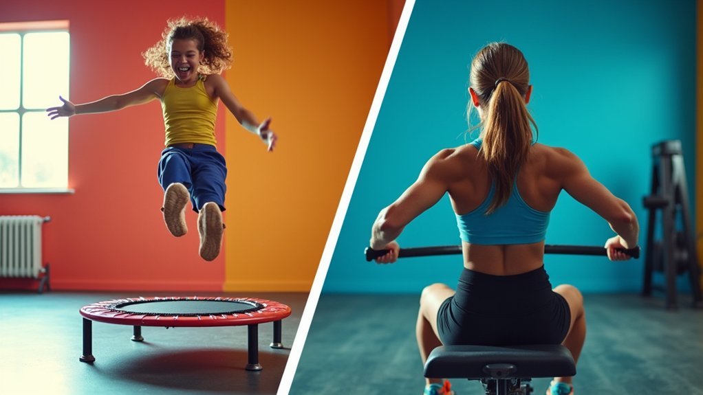 rowing machine calorie burn