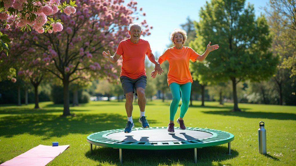 safe bouncing exercises for seniors