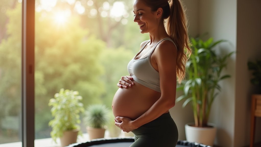 safe core strengthening during pregnancy