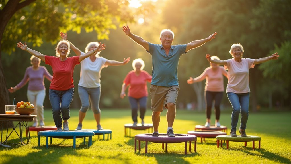 safe gradual rebounding routine