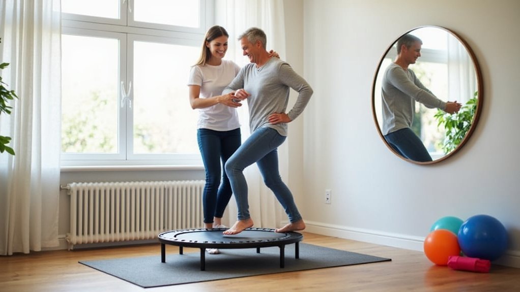 safe mini trampoline recovery guide