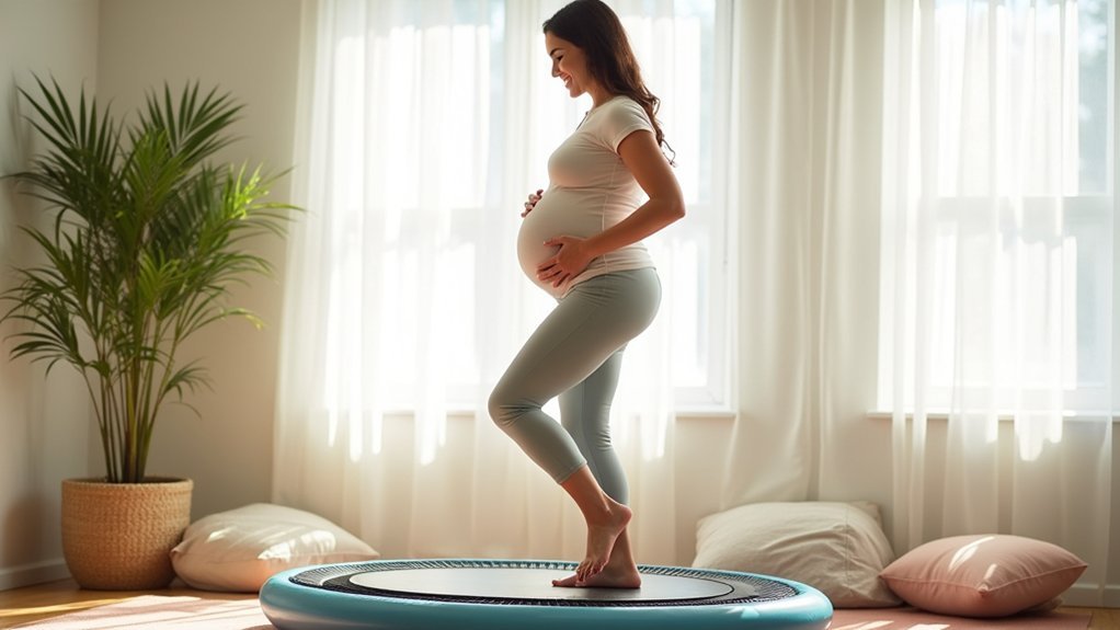safe rebounding for pregnancy