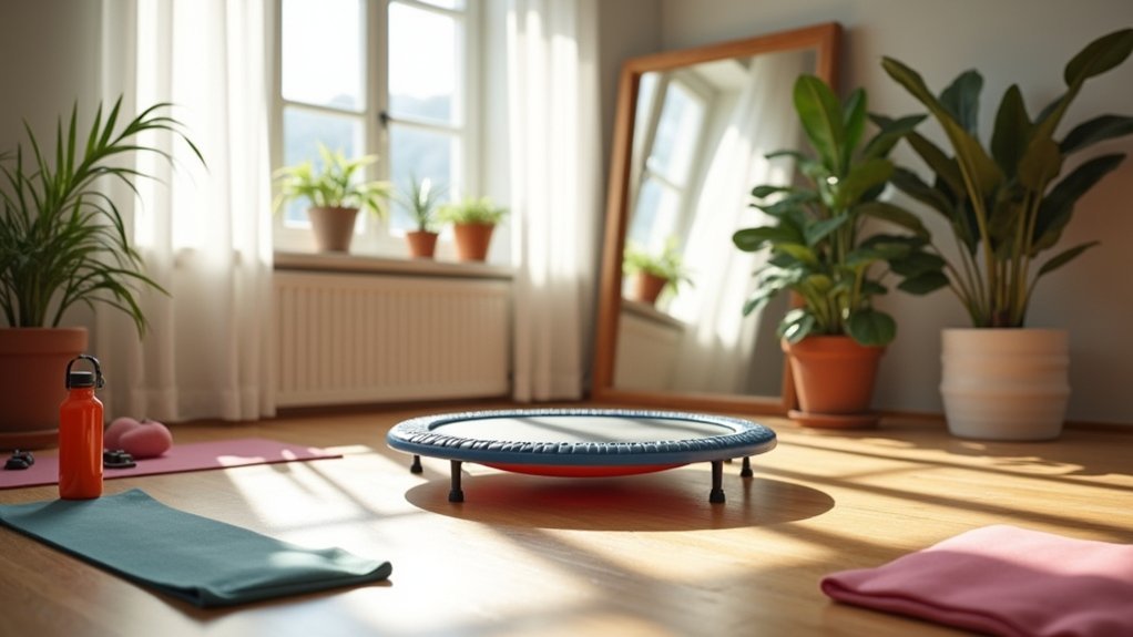 safe rebounding space setup
