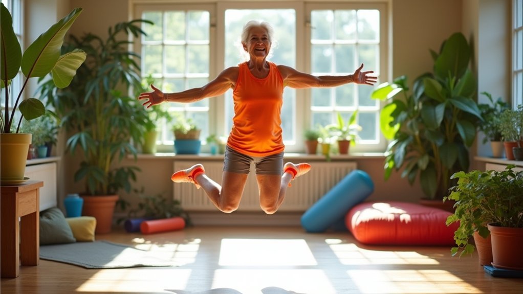 senior friendly jumping workouts