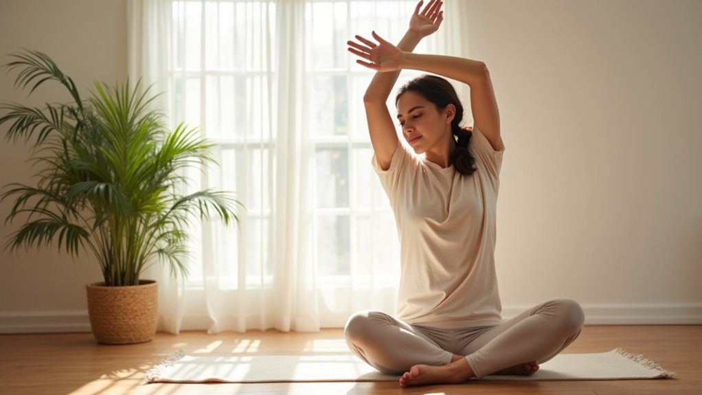 simple arm movements enhance lymphatic flow