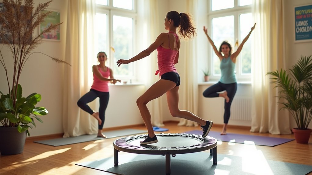 space efficient rebound exercise routines