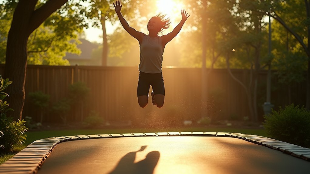 trampoline exercise enhances cellular health