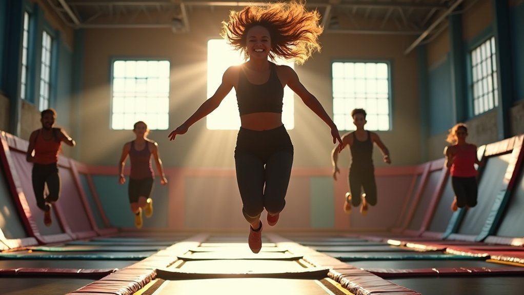 trampoline intervals burn fat