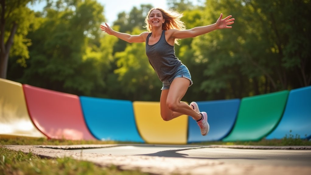 trampoline jumping burns calories