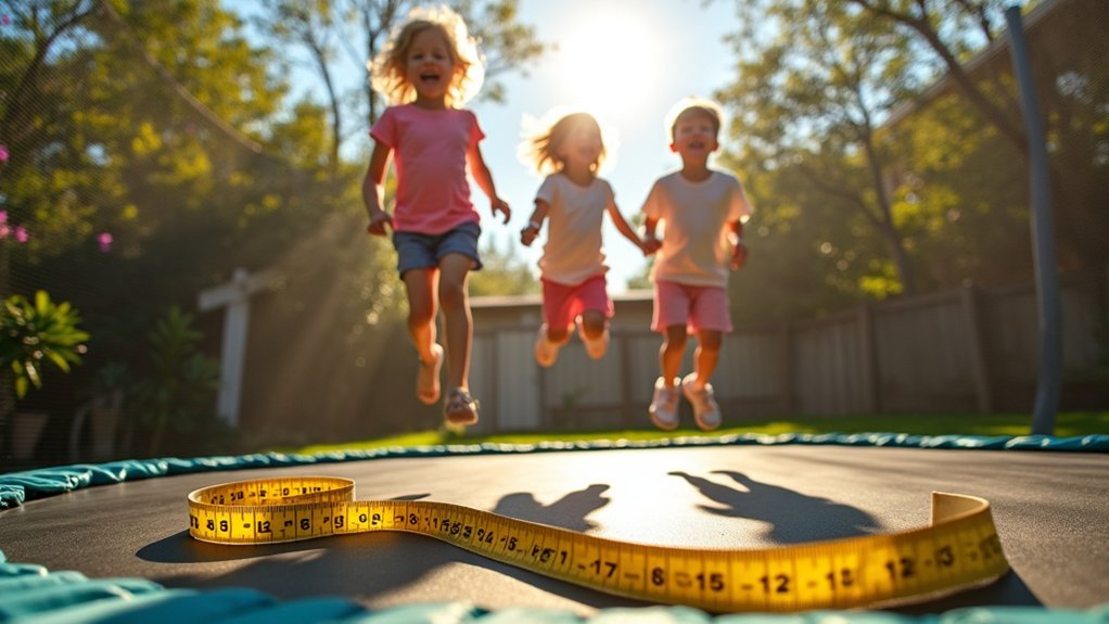 trampoline safety height guidelines