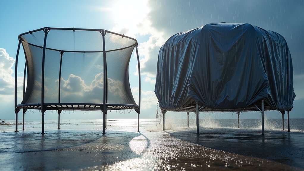 weather resistant outdoor rebounders