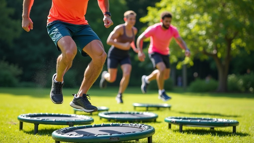 weighted rebounding muscle sculpting