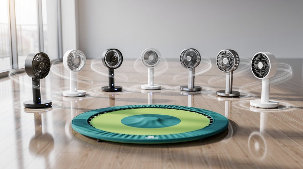 10 Best Portable Fans for Staying Cool During Rebounder Sessions in 2026